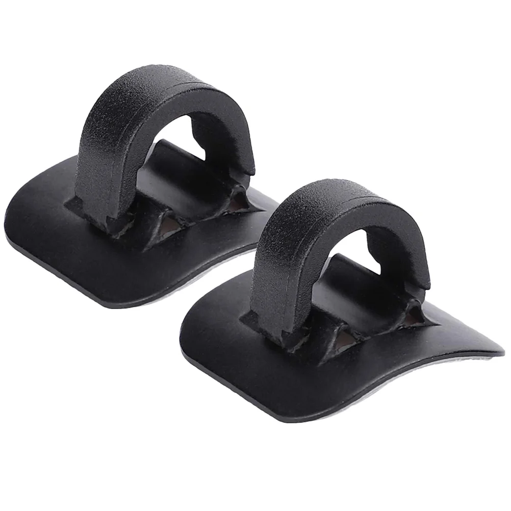 

2Pcs Bike Housing Wire Buckle Aluminum Alloy Cable Clip Brake Gear Cable Clamp Cycling Wire Holder Black Housing Fixing Holder