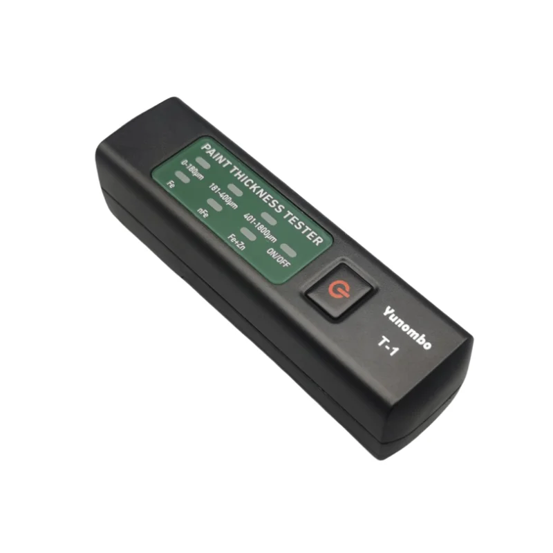 Yunombo T-1 medidor de espessura de revestimento medidor de espessura de pintura testador de espessura de pintura de carro