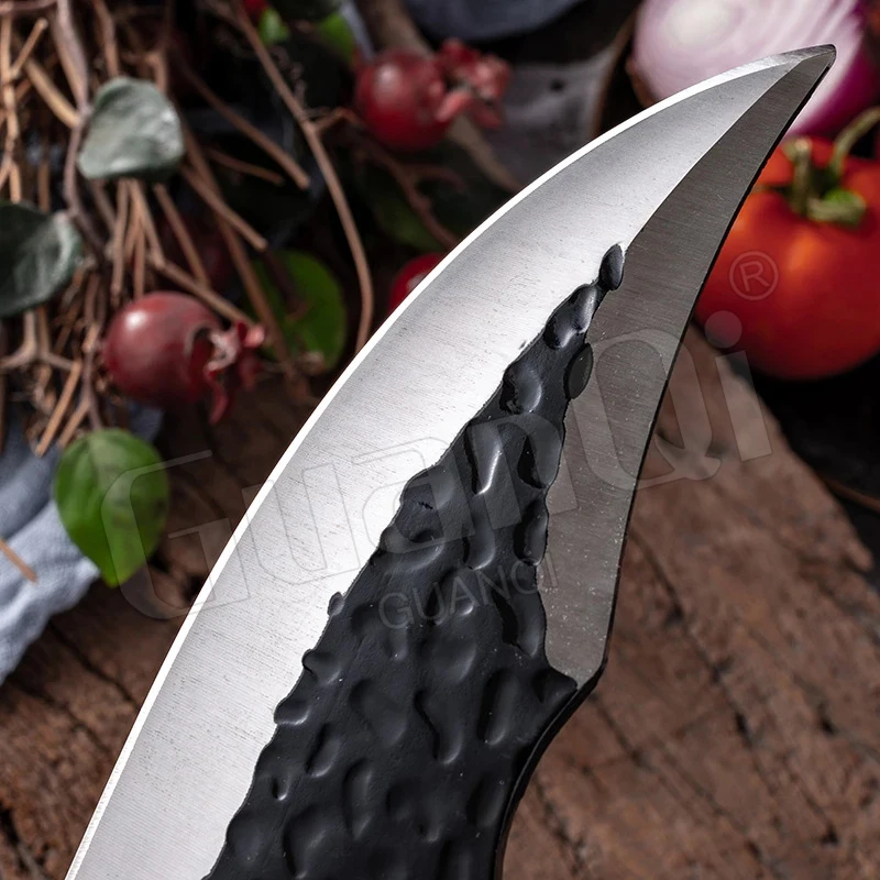 Stainless Steel Boning Knife Fishing Knife Meat Cleaver Butcher Knife Handmade Forged Kitchen Knife