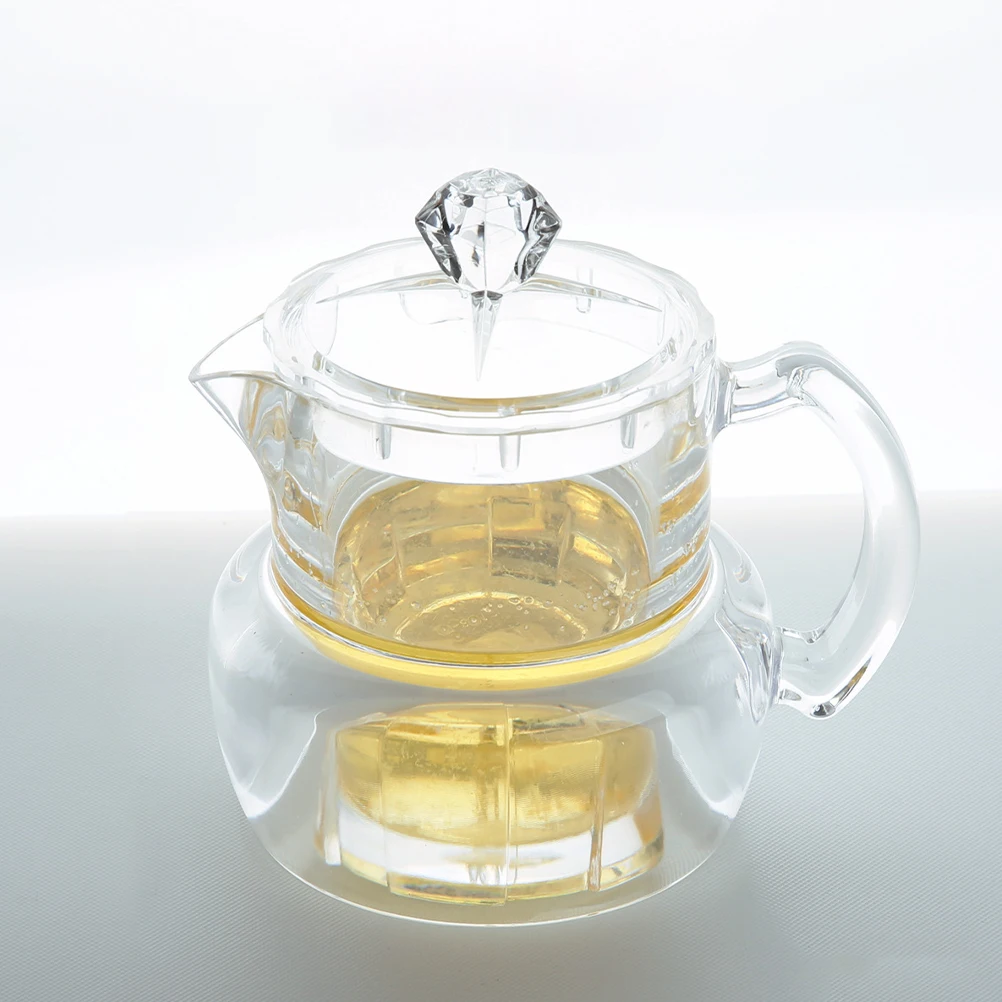 

Acrylic Honey Jar Clear Container Storage Dispenser Syrup Pitcher Lidded Plastic Pot H Bottle Kitchen Storage Box