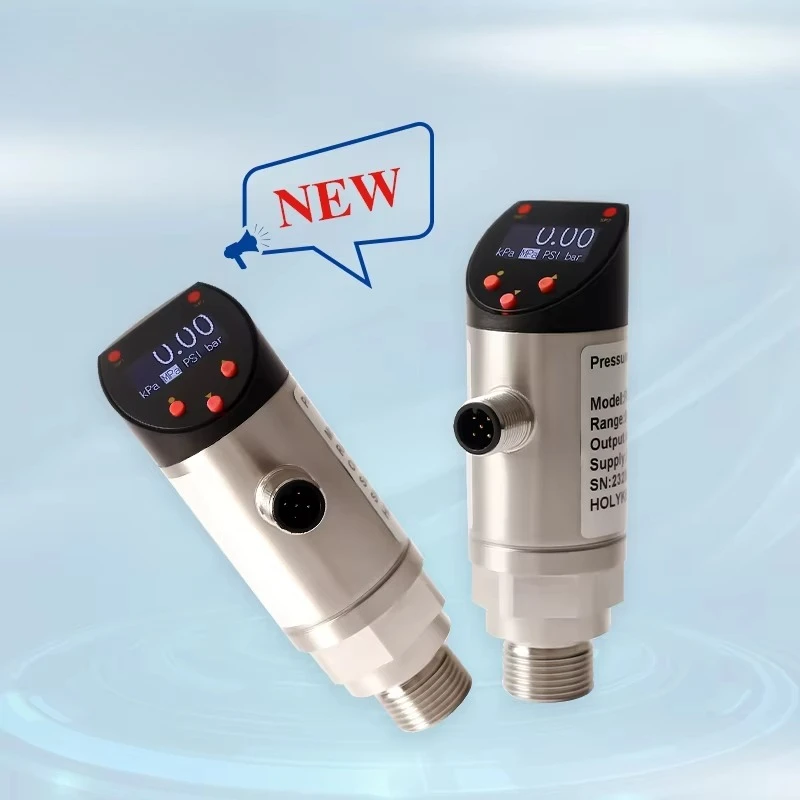 12V Industrial Hydraulic Digital Water Pump Pressure Switch Adjustable