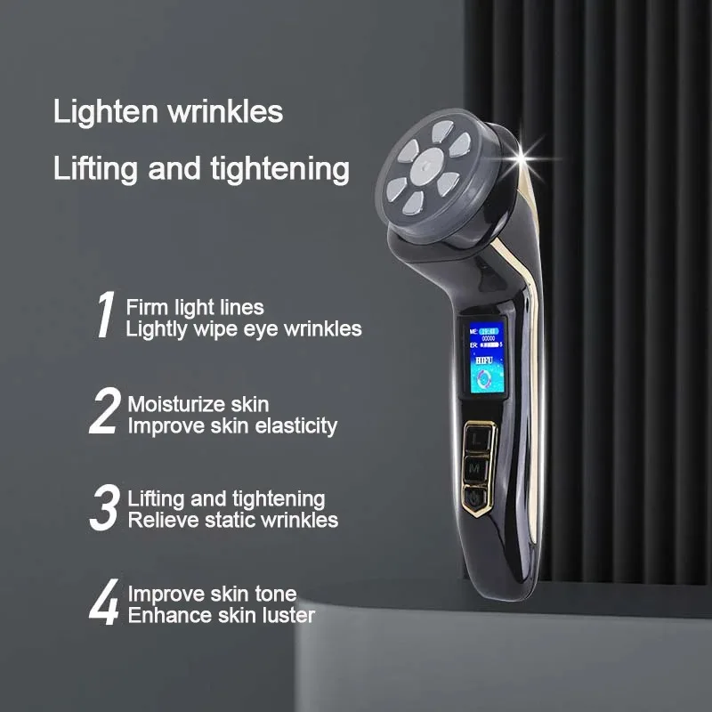 New MINI HIFU facial radiofrequency beauty treatment EMS micro current skin rejuvenation lifting tightening beauty instrumentt