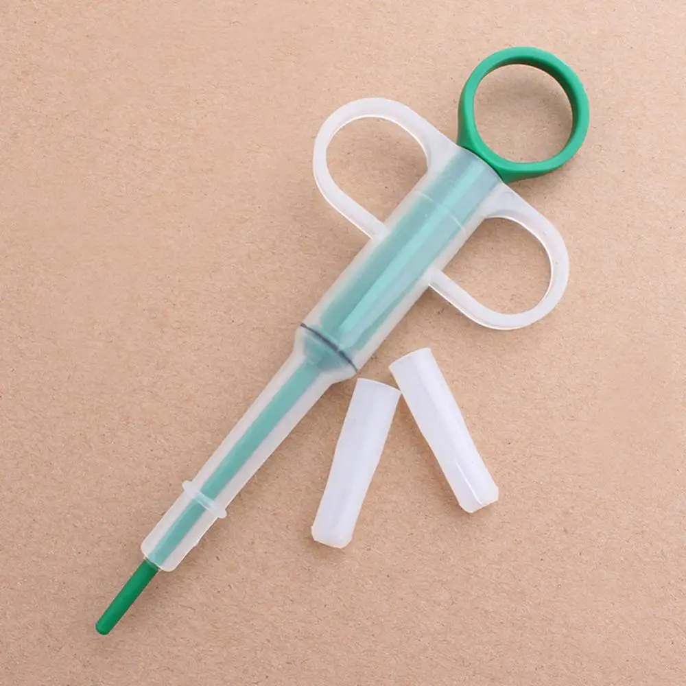 Pet Syringe Tablet Pill Gun Piller Push Dispenser Medicine Water Milk Syringe Tube Feeder Tools Dog Cat Feeder Medicine Syringe