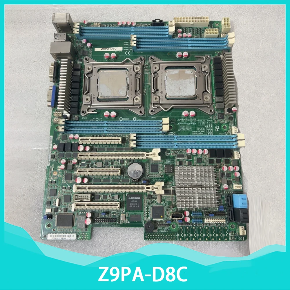 X79 Dual Server Motherboard LGA2011 Supports 2600V1/V2 Full Series CPU Z9PA-D8C