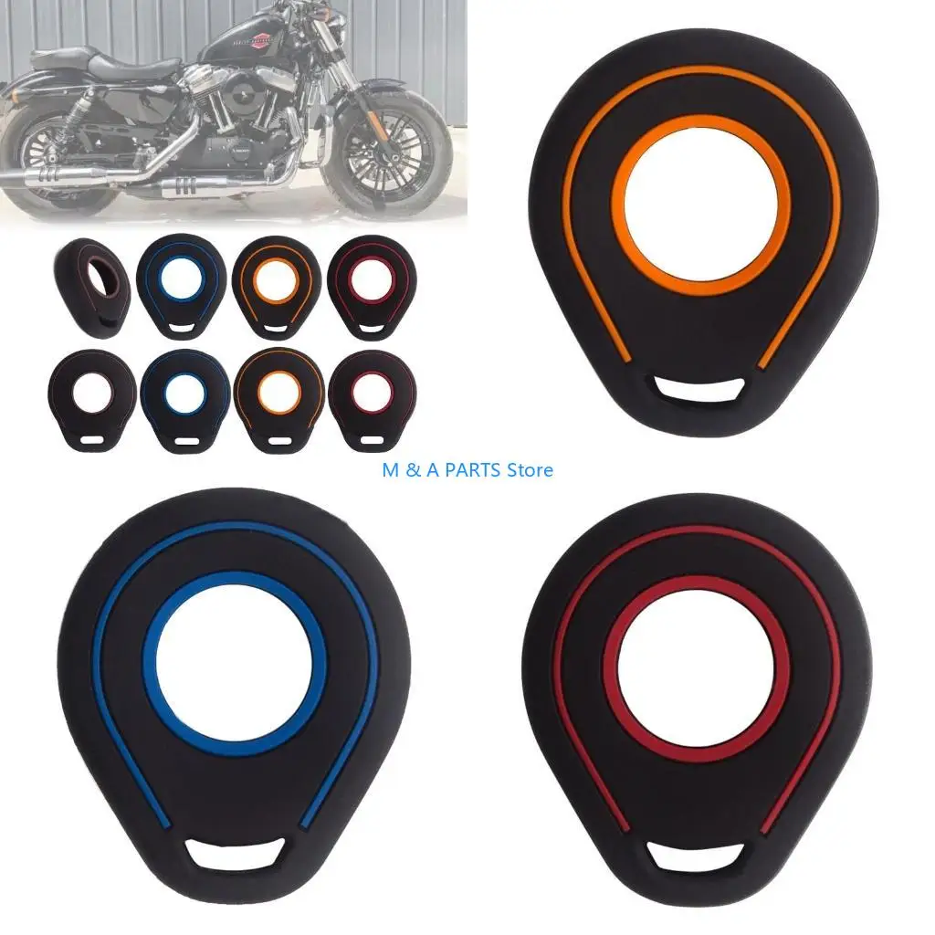 U1JF Silicone Car Remote Keys Cover Case for Davidson VRSC Touring Remote Keys Protector