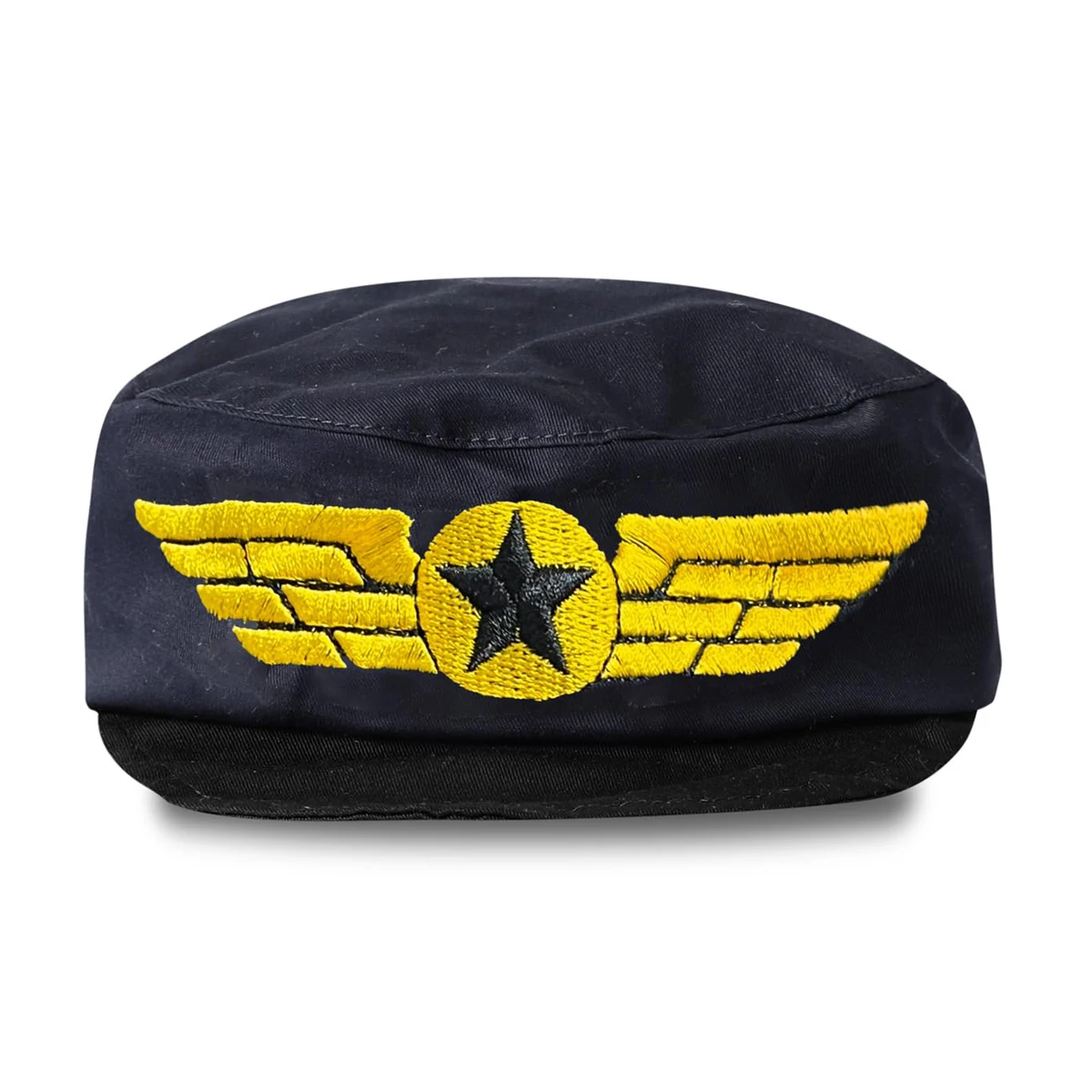 Bebê meninos piloto chapéu capitão da polícia cosplay traje adereços carnaval halloween boné infantil novidade festa de aniversário presente 6-18 meses