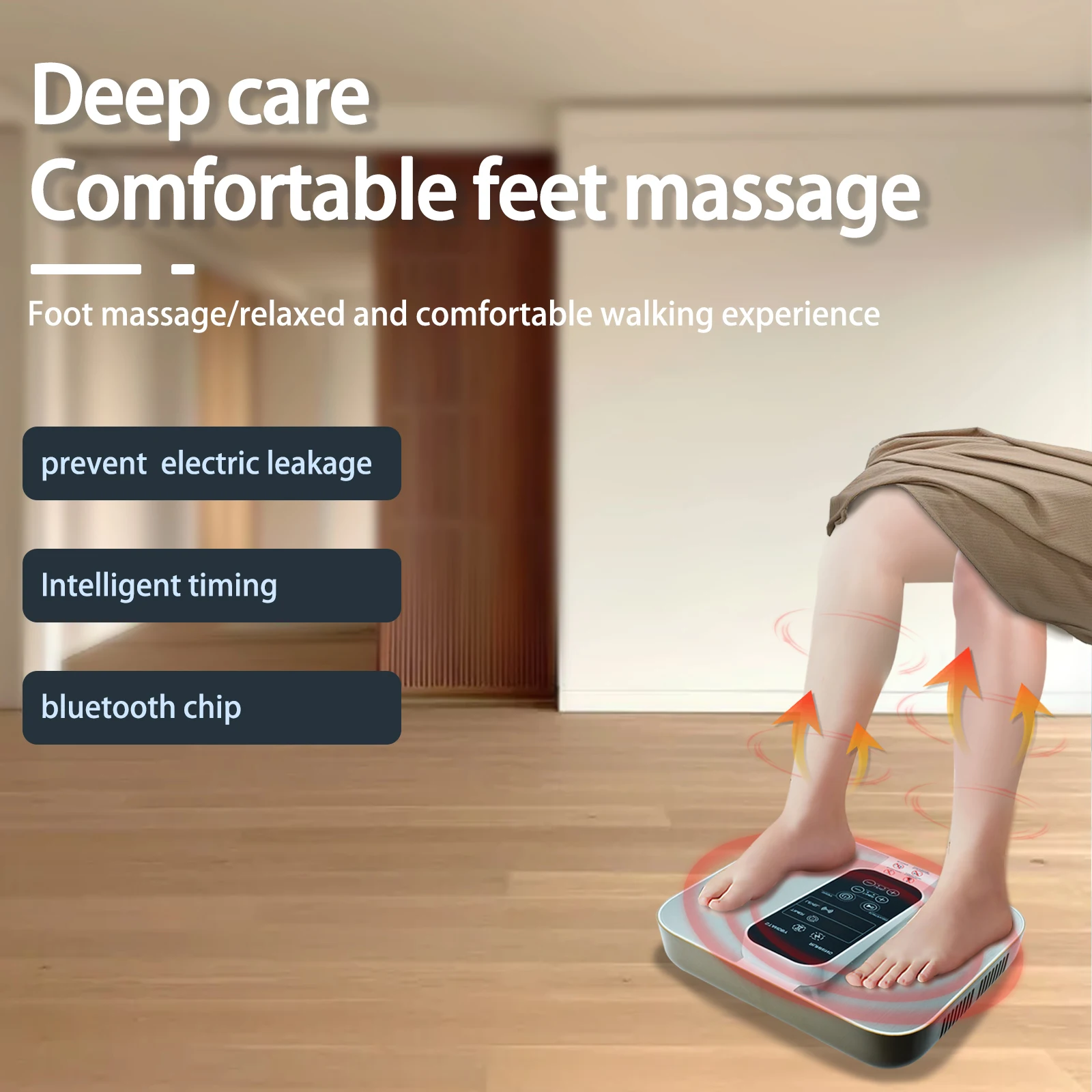 

New Updated Terahertz PEMF Foot Massager Therapy Device Terahertz Foot Spa Physiotherapy Device Physiothrapie Pain Relief Device