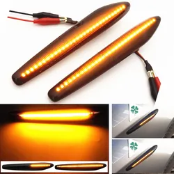 Luz intermitente para coche, marcador lateral dinámico, para Alfa Romeo 159 typ 939 2005-2012 Brera typ 939 2005-2012