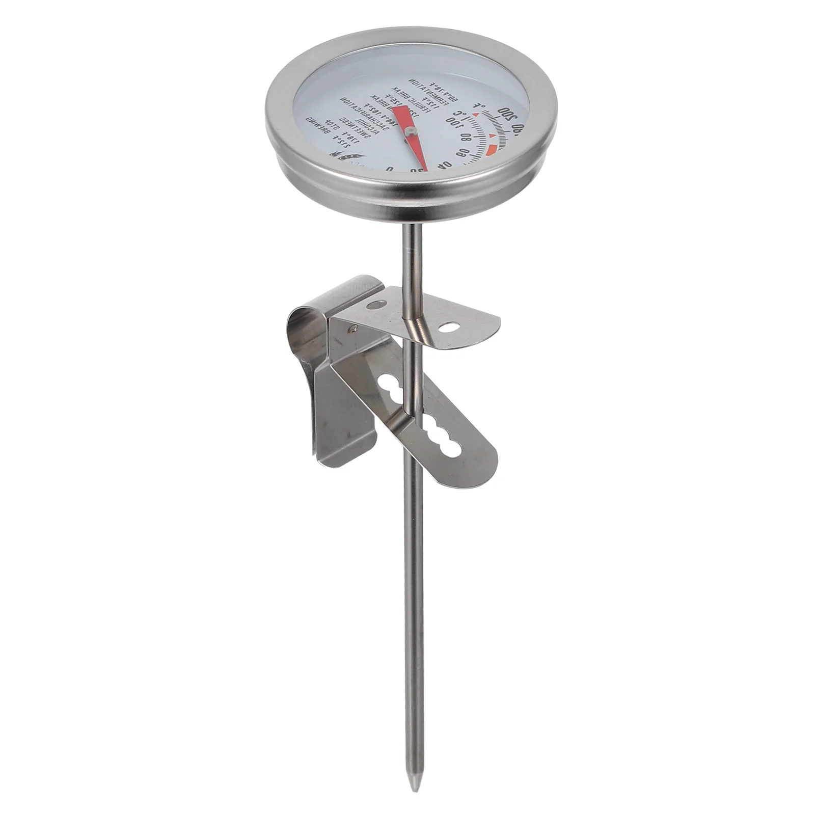 Stainless Steel Detachable Thermometer Probe for Milk Water Tea Instant Read and Easy to Clean Milk Thermometer
