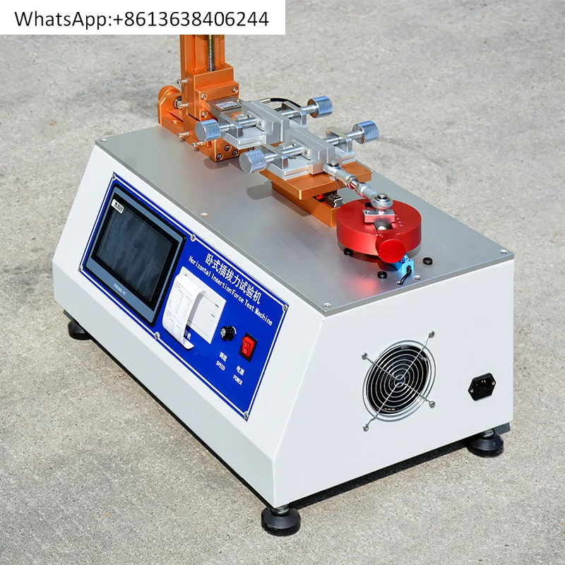 

Horizontal plug-in force testing machine SUB button life test tester Digital display microcomputer plug socket tester