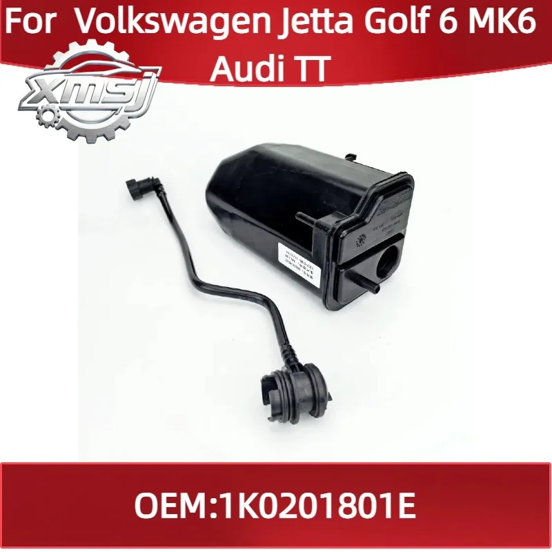 

1K0201801E 1K0201160BG para Volkswagen Jetta Golf 6 MK6 Audi TT carbón activado puede tubo de escape