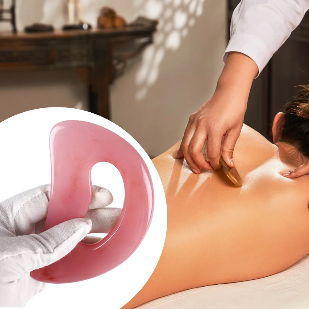 Gua sha Massage Werkzeug Hals Rückenmassagel Körper Bein Fuß Guasha Scraping Akupunktur Ganzkörpermuskelentspannung und Schmerzlinderung