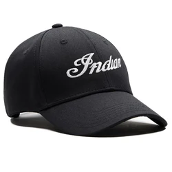 Cappelli da ricamo per moto berretti da Baseball Casual cappello da protezione solare per Indian Scout FTR CHIEF SPRINGFIELD CHIEFTAIN ROADMASTER