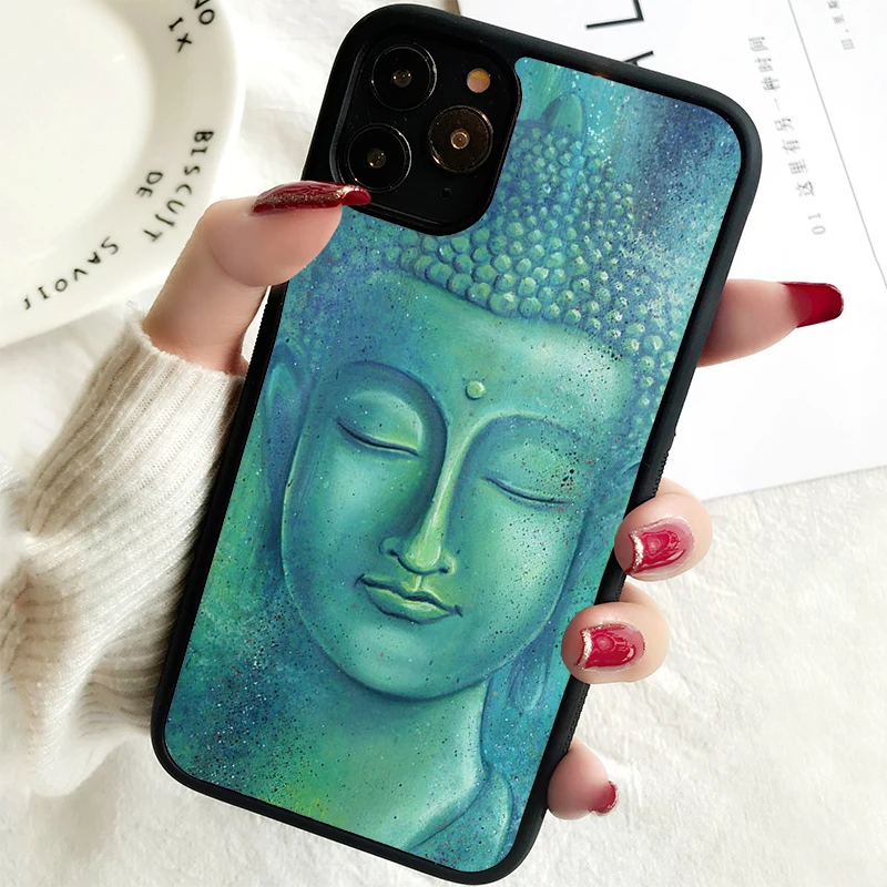 5S SE 2020 Phone Cover Case for iPhone 6 6S 7 8 PLUS X XS XR 11 12 13 MINI 14 PRO MAX Rubber Silicone  Buddha Siddhartha Gautama