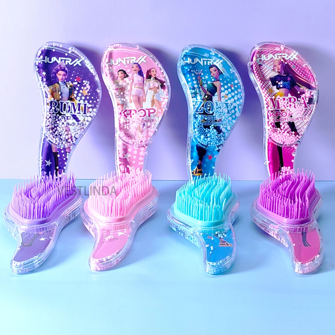 

New Anime Character Demon Hunter Peripheral Cartoon Air Cushion Massage Comb, Student Hair Brush, Gift for Girls