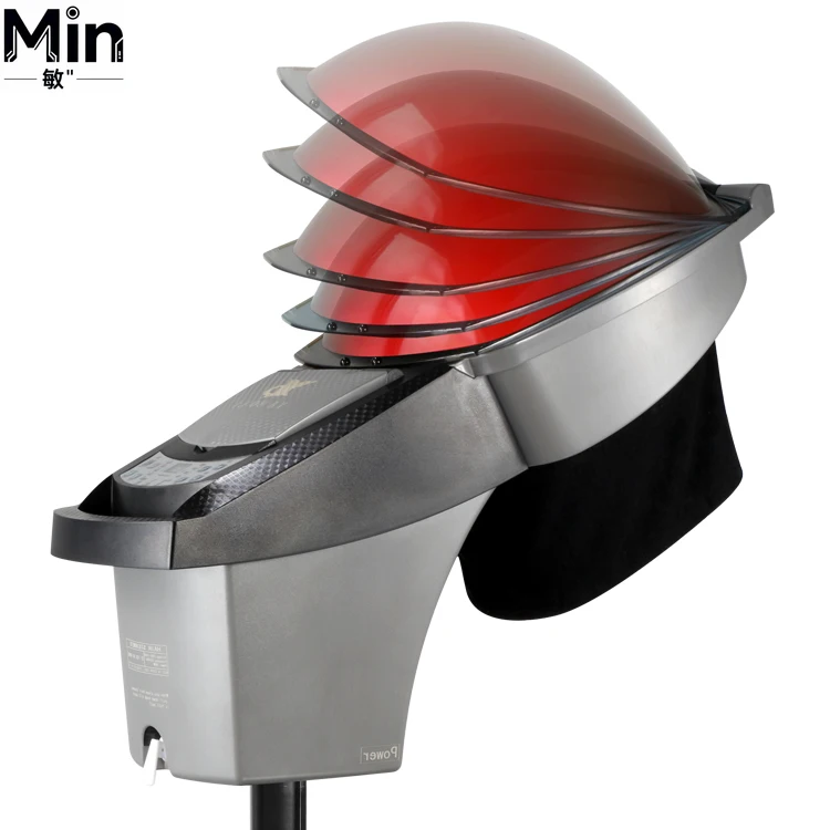 

Профессиональный салонный паровой утюжок для волос с красным/синим LED-излучением и озоном