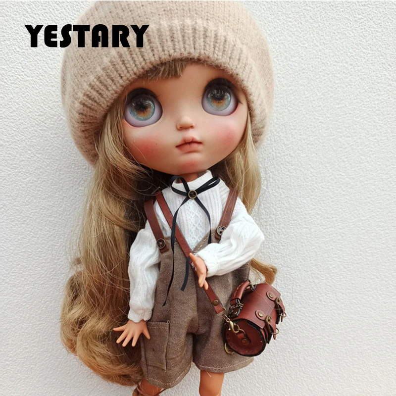 

YESTARY BJD Clothing 1/6 Bjd Doll Accessories Backpack Toys Obitsu 11 Doll Clothes DIY Fashion Toy Messenger Bag For Doll Gift