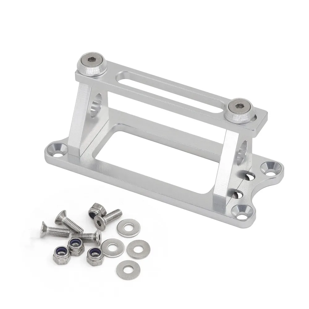 

CNC Aluminum Alloy Servo Adjustable Install Holder Mount For RC Airplane Boat Car MG995 Corona DS558HV Servo Bracket