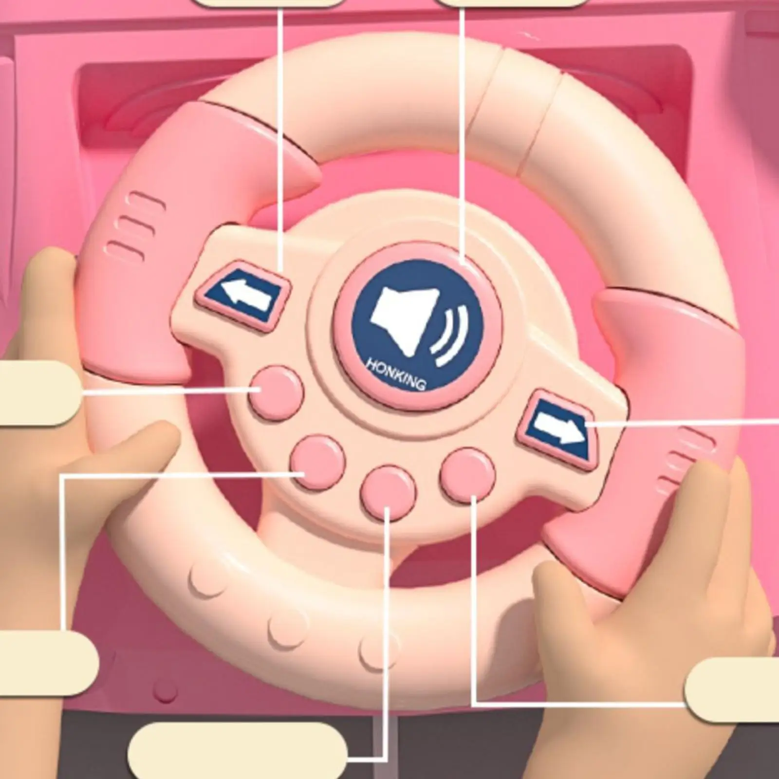 Juguete sensorial de simulación Drving para niños de 3 años en adelante, niños y niñas, verde