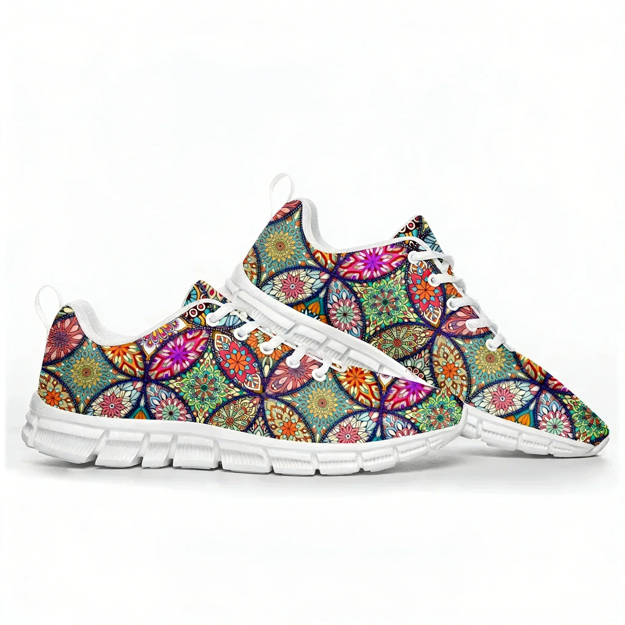 Bohemia Mandala Geometric Sports Shoes Mens Womens Custom Sneakers Tailor-Made Shoe Couple