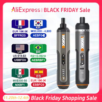 Worx 4V Mini Electrical Screwdriver Set WX242 WX241 WX240 Smart Cordless Electric Screwdrivers USB Rechargeable Hand Drill Tools