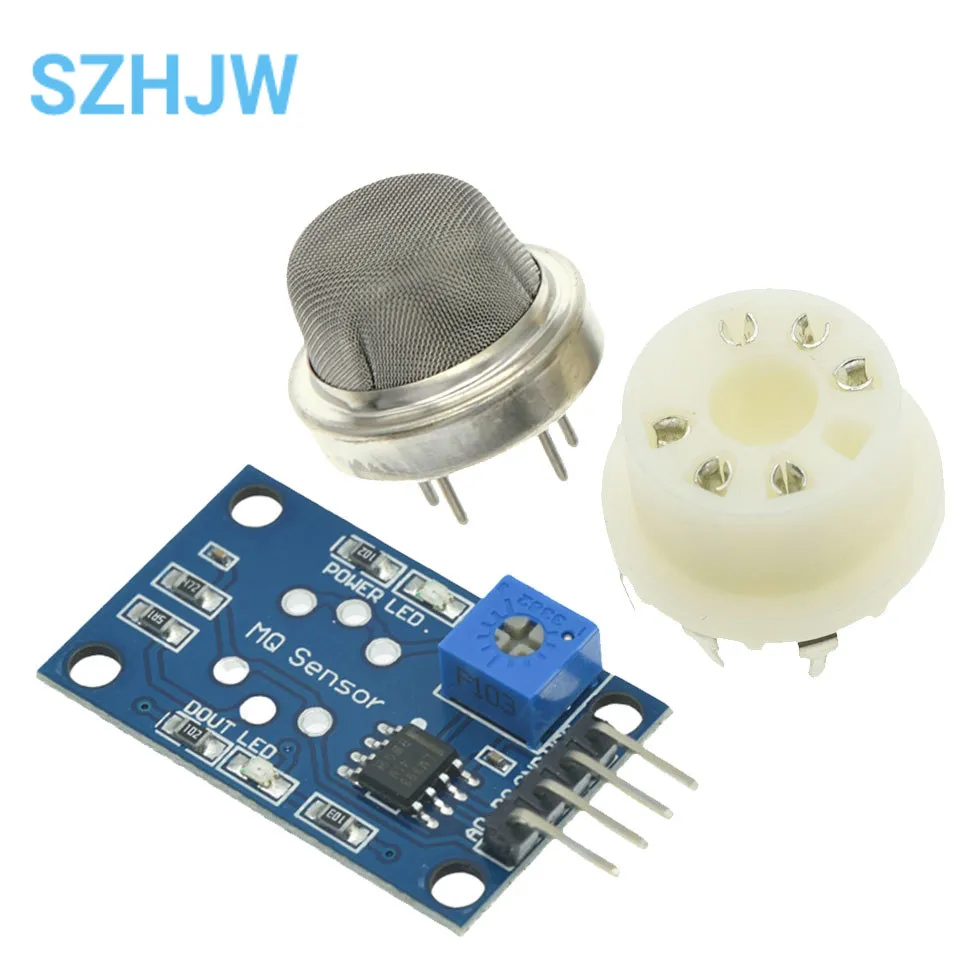 MQ-131/136/137/138/139 Ozone Ammonia Hydrogen Sulfide Gas Sensor Module With Socket Base