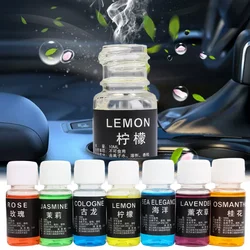 10ml Car Perfume Refill Plant Essential Oil Aroma Diffuser for Fragrance Rose Lemon Jasmine Tea Tree Aroma Diffuser Humidifier