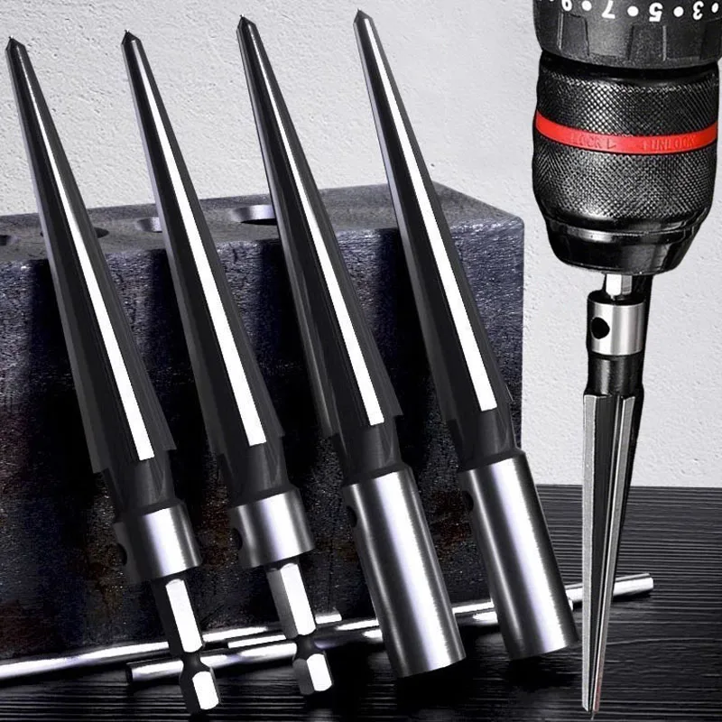 

Ручная деревообрабатывающая коническая развертка, электрические дрели для сверления, потайная головка, снятие фасок по металлу, Т-образные принадлежности для обработки отверстий