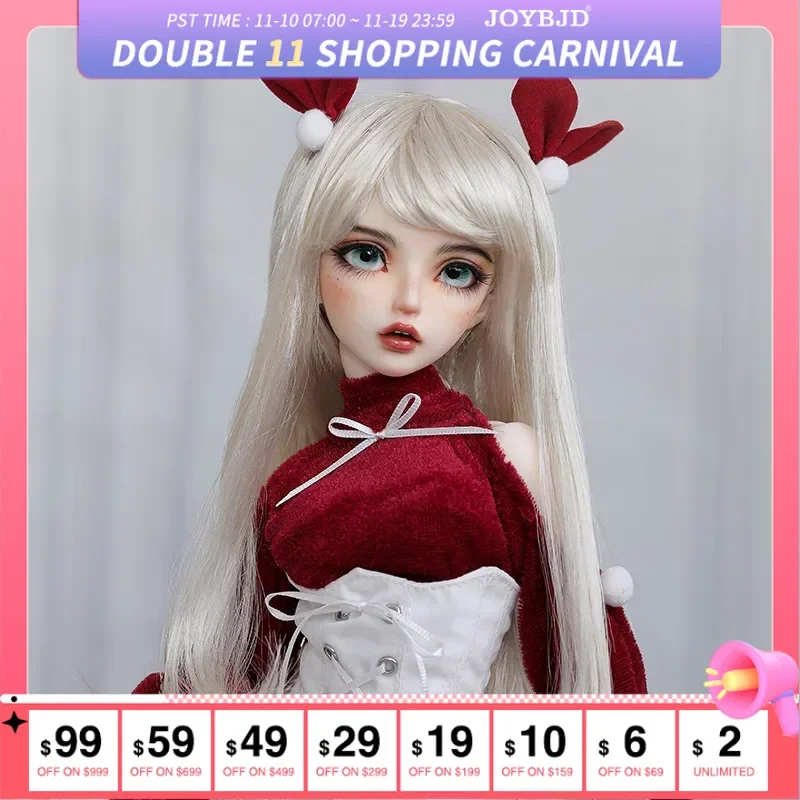 

JOYBJD Miyn 1/4 BJD Clothes LDS Cai Girl Clothes Big Chest BJD Dress Beautiful Doll Accessories for Female Body MSD Size Dress