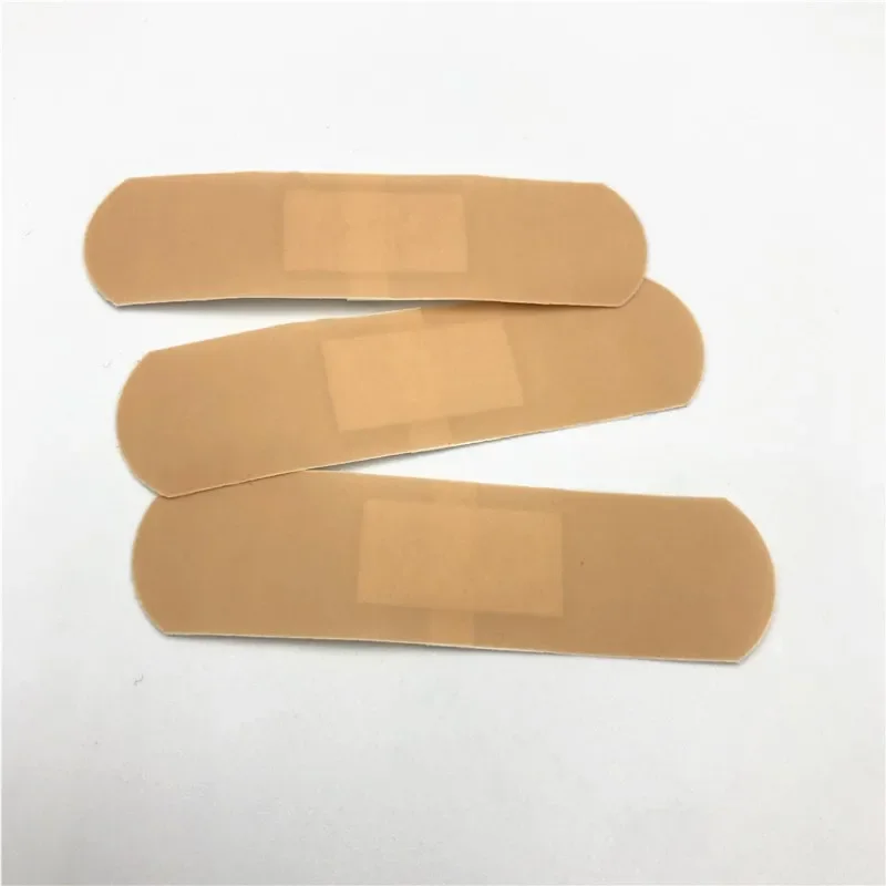 Auto-adesivo médica bandagem, hemostasia adesivo, primeiros socorros bandagens, impermeável, respirável, bebê band-aids, 100pcs por lote