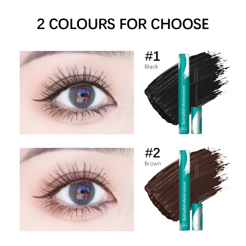 Mascara vente chaude 24 heures imperméable amp hydratant universel sourcil pencil formule de coiffage durable pour tous les types de peau