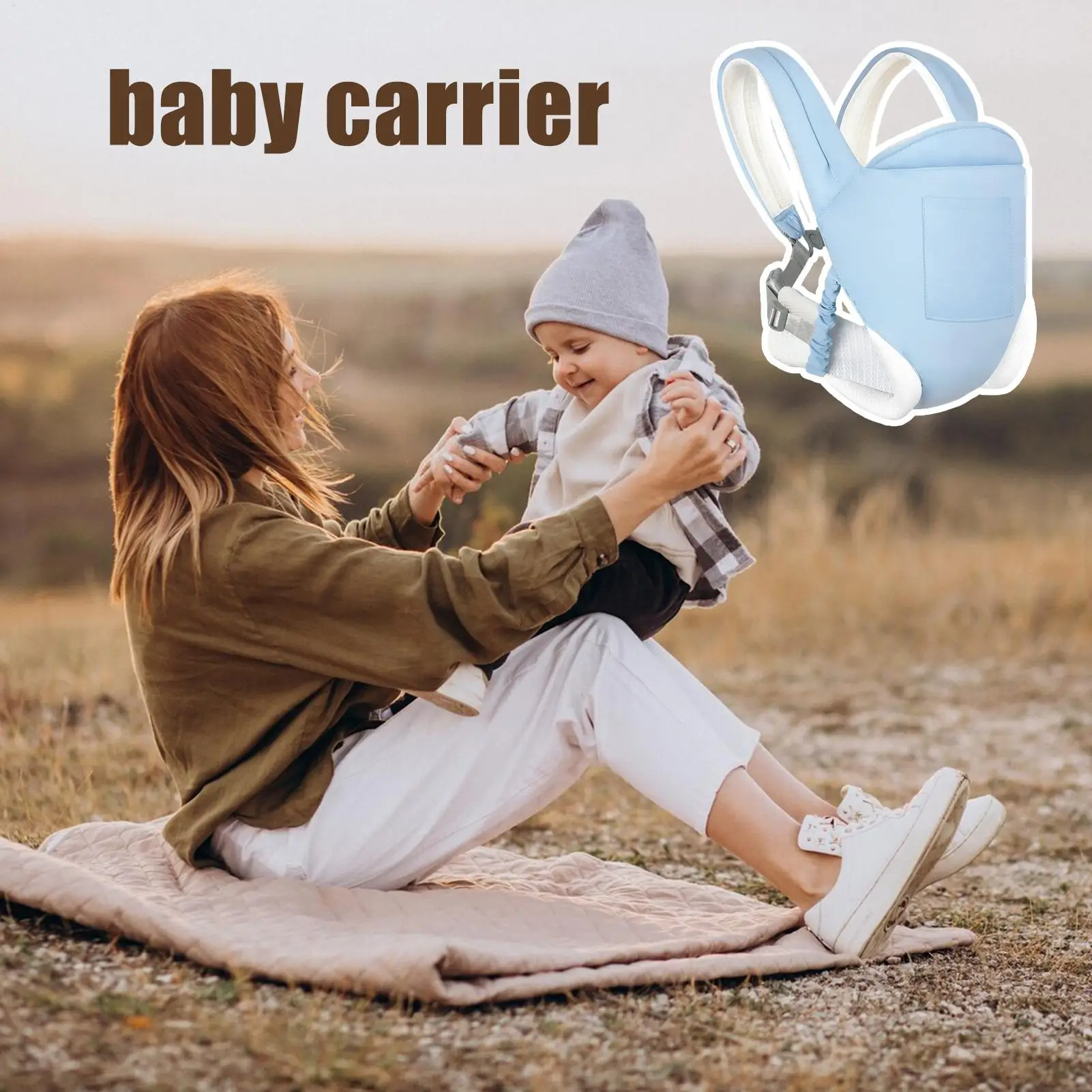 

Baby Holder Carrier Ergonomic Cozy Toddler Hip Seat Carrier Front Support Sling For Boy Girls Child Parents Mom Dad Daily