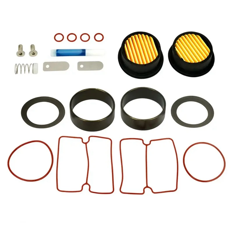 Kit di riparazione del compressore d'aria silenzioso senza olio X750w Kit parti del compressore d'aria silenzioso senza olio Andrepair. Anello cilindro pistone