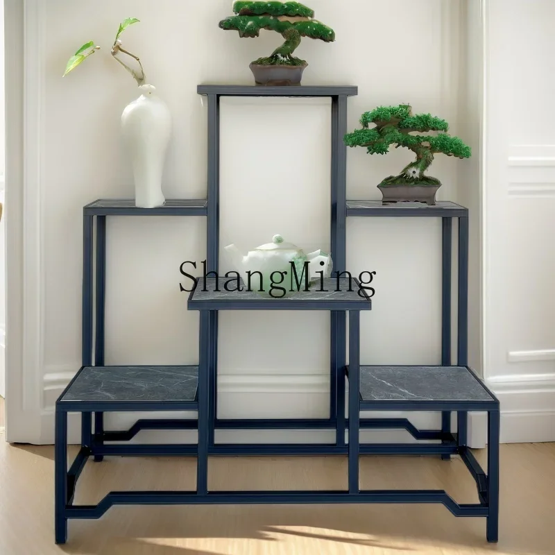 SM good-looking  green plant bonsai rack, living room floor-to-ceiling base, outdoor flower rack, large