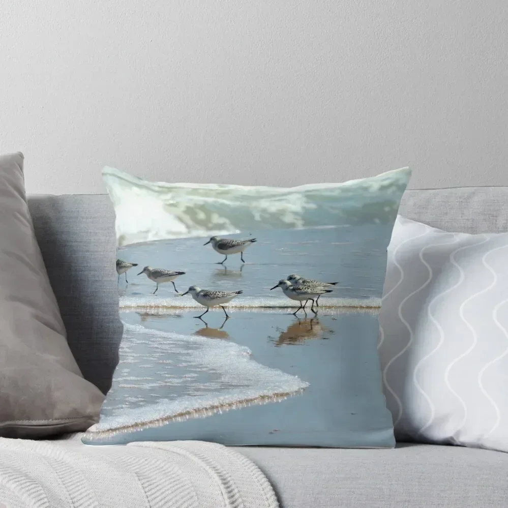 Common Sandpipers Throw Pillow Pillow Cases Throw Pillow Covers