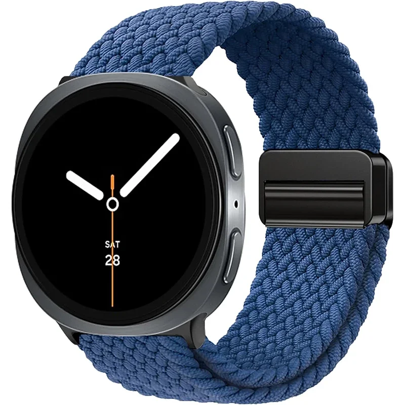 Geflochtenes Solo-Loop-Armband für Samsung Galaxy Watch 8 40/44mm Zubehör Nylon-Armband Correa Galaxy Watch 8 Classic Band 46mm – Detail 28