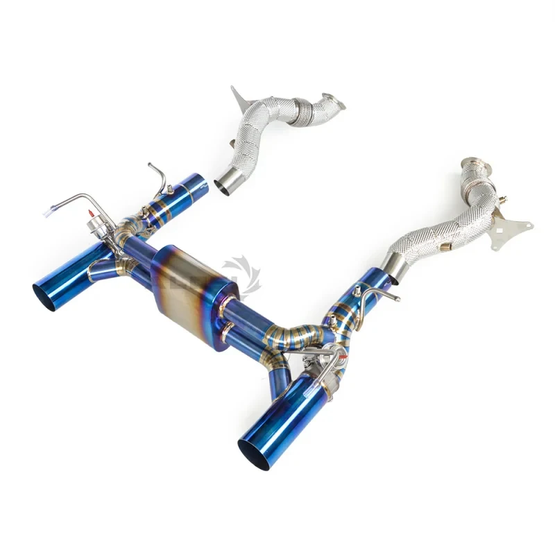 Suitable F8 3.9T 2019-2024 High-end Exhaust with Lightweight Stainless Downpipe Insulated Exhaust Pip