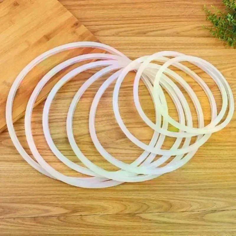 Universal Multi Size Pressure Cooker Sealing Ring Silicone O Replacement Accessory Aluminum No Leak Safe Fit