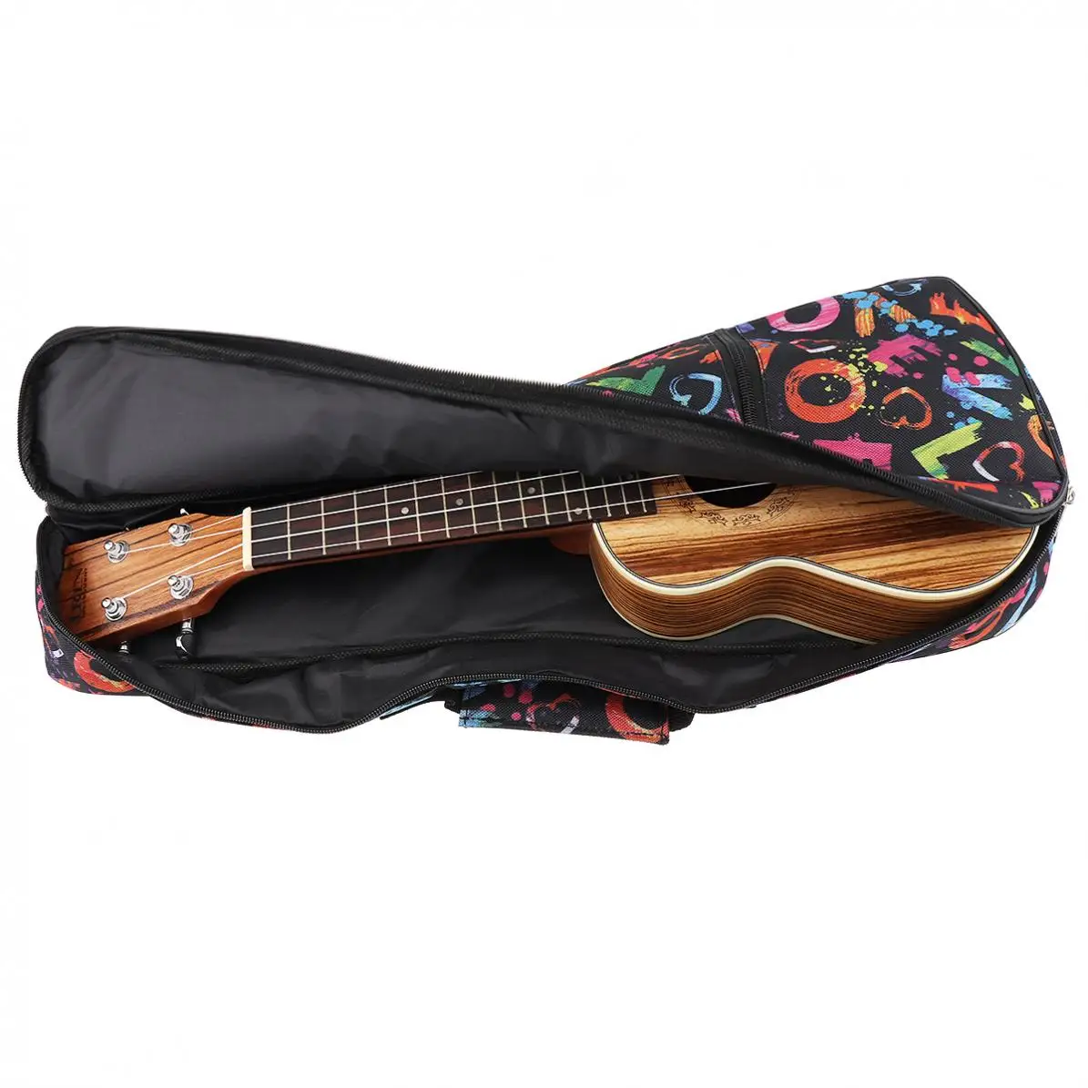 21/ 23 / 26  Inch Tenor Ukulele Bag Acoustic Cutaway Guitar Mahogany Wood Ukelele Hawaii 4 String Guitarra Bag