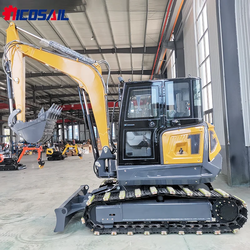 Offre spéciale pelle sur chenilles de 6,5 tonnes pour Kubota efficace pour le minage de la Construction Earthmoving 1 an de garantie petite pelle