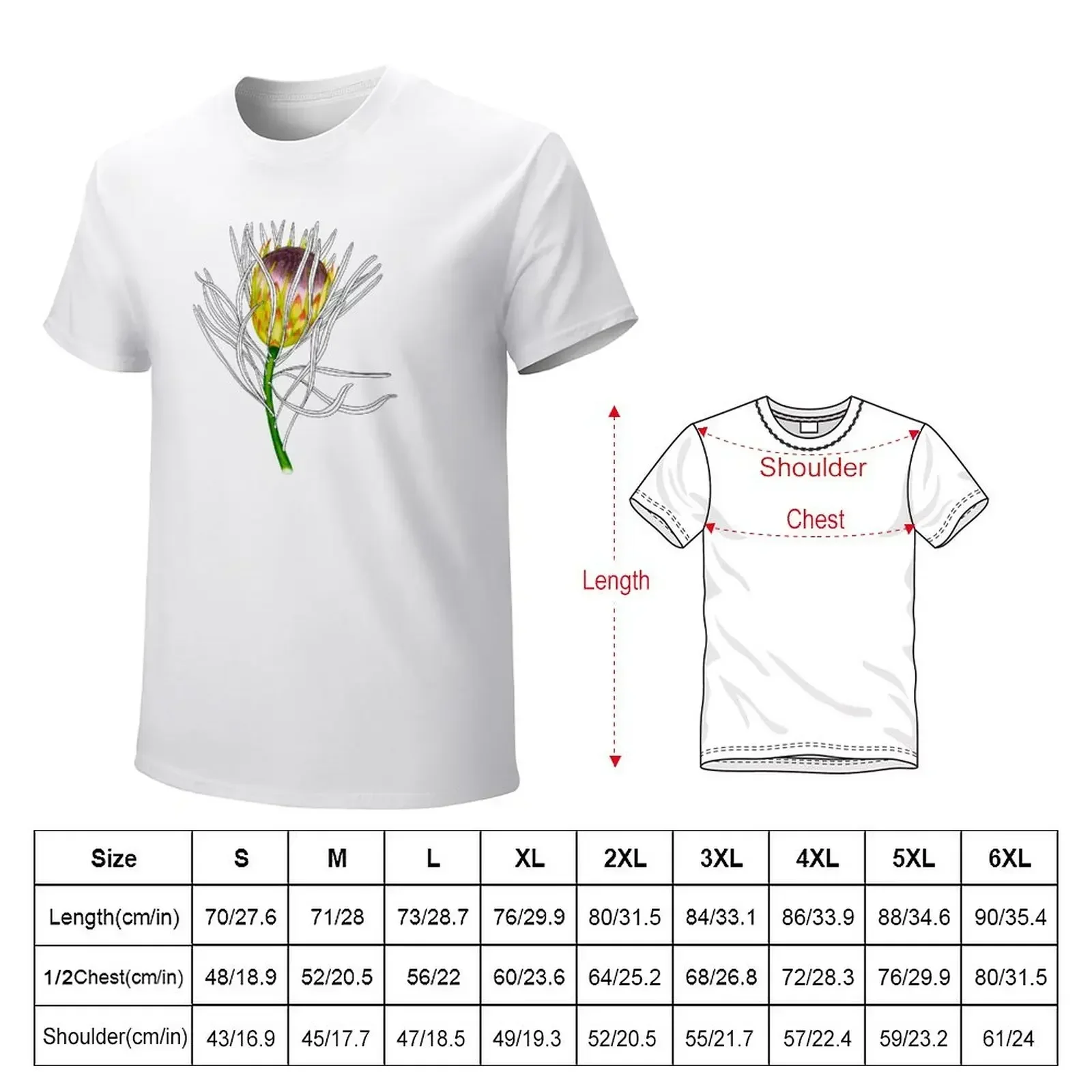 Banksia Floral T-Shirt vintage new edition anime mens graphic t-shirts big and tall cute tops kawaii clothes mens t shirts