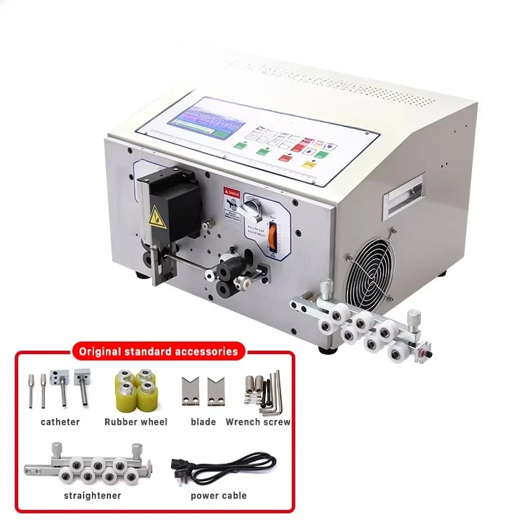 آلة قطع تجريد الكابلات آلة تجريد الأسلاك الأوتوماتيكية سلك تسخير الأسلاك الأوتوماتيكية #4