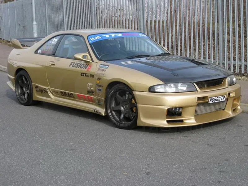 Car-Styling Carbon Fiber Car Hood Bonnet Fit For 1995-1998 Skyline R33 GTR TS Style Front Hood Bonnet view 5