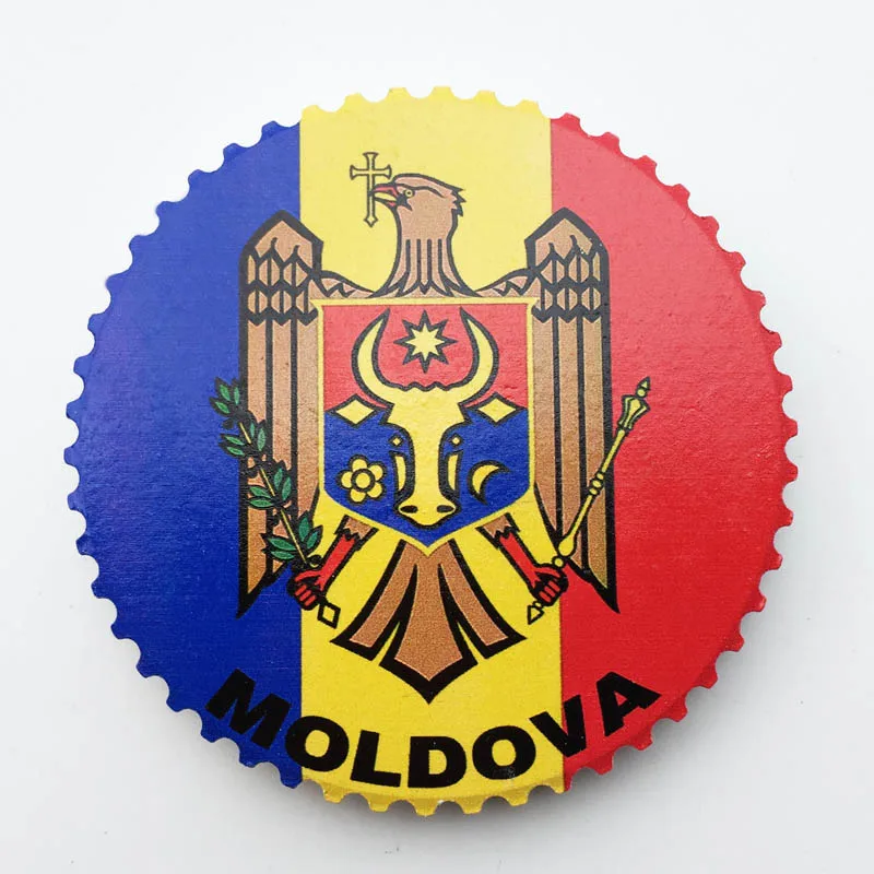 Moldova Fridge Magnets Tourist Souvenirs Home Decor Birthday Gifts Fridge Magnetic Stickers Message Board Stickers Ornaments