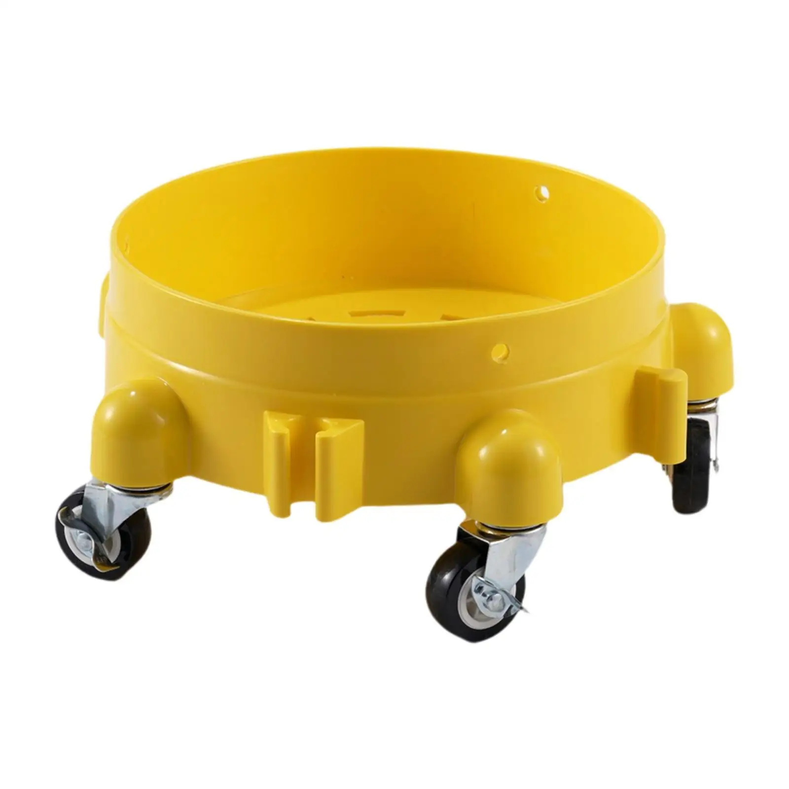 Car Wash Bucket Dolly Heavy Duty 360° Rolling Caddy for Car Washing