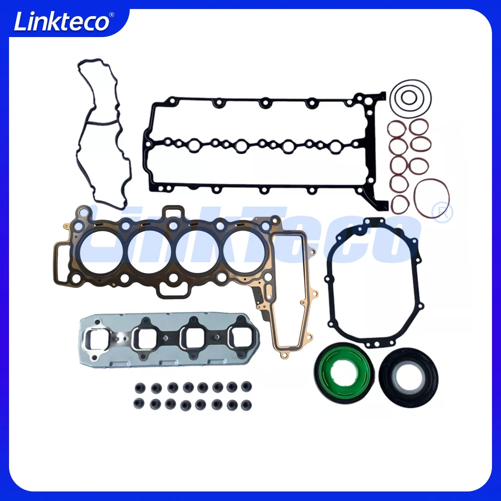 Engine Cylinder Head Full Gasket Set Fit 2.0 T L L4 Diesel 204DT For 17-22 Jaguar XF XE Land Rover Range Rover Discovery 2.0L