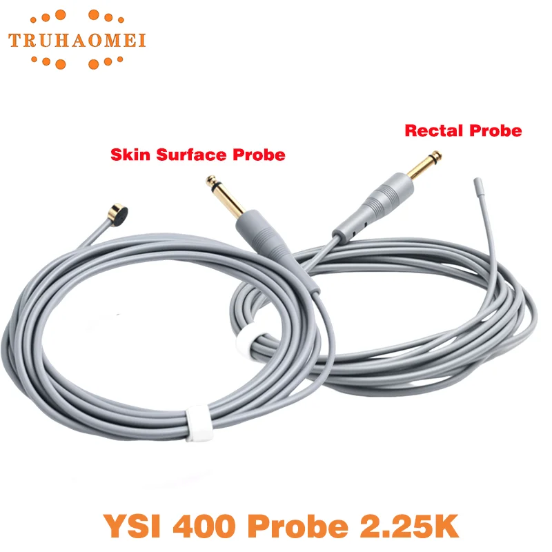 

6.3 Mono Plug Adult Use Temperature Sensor For YSI 400 Series Monitor 409B Skin Surface Probe or 401 Rectal Esophageal Sensor