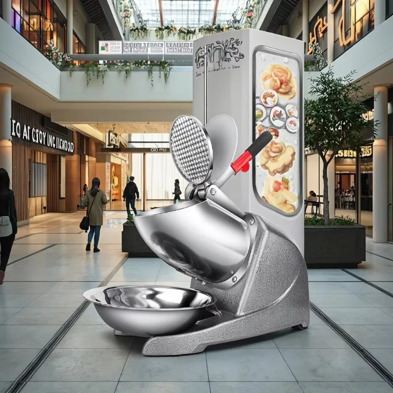 

Electric Stainless Steel Ice Crusher Cone Machine for Home Restaurant Hotel and Food Shop Use 220V