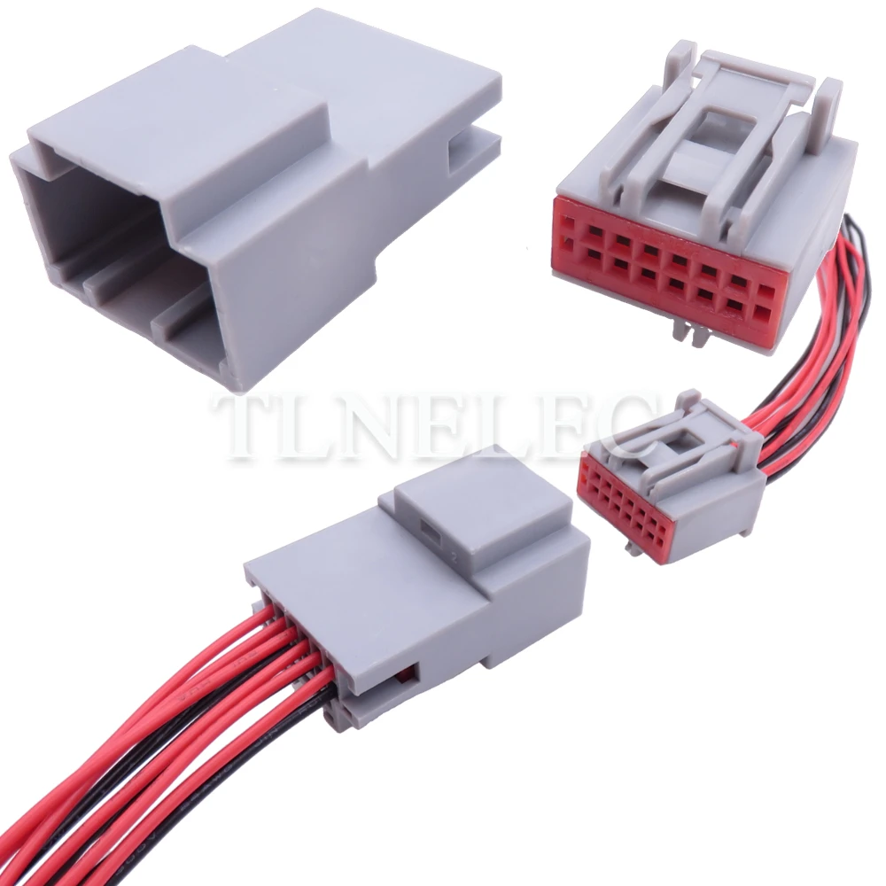 12 Pin Way Automobiel Mannelijke Vrouwelijke Kabelboom Socket Met Draden Auto Ontsloten Connectors 30700-1120 30968-1127