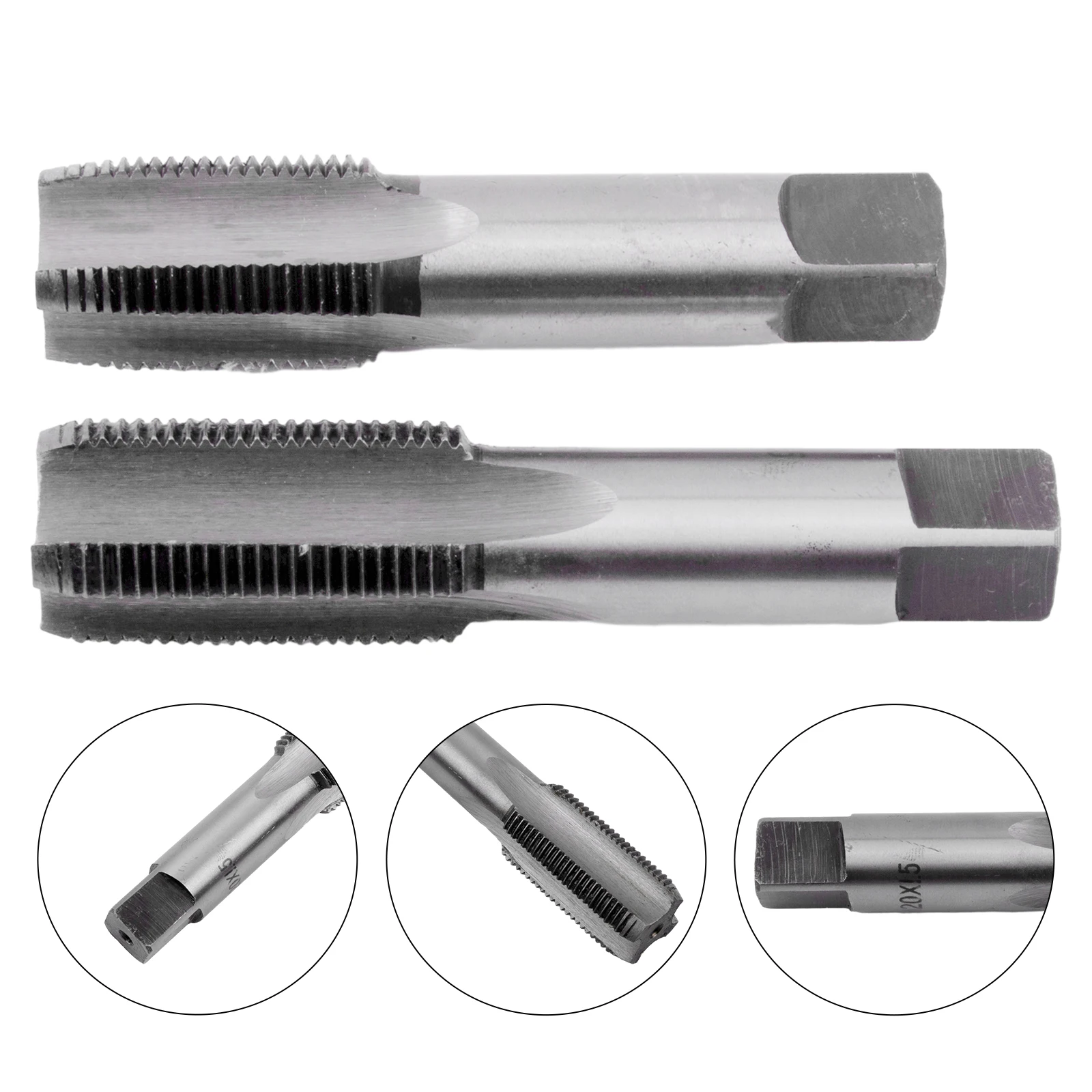 

Pratical Hot Sale Newest Taps HSS Thread X 20mm Accessory Hand High Speed Steel M20 X 1.5mm Metric Right Taper